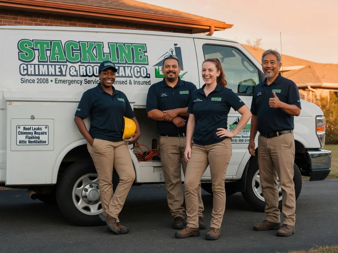 Chimney flashing repair company in Fenwick, WV